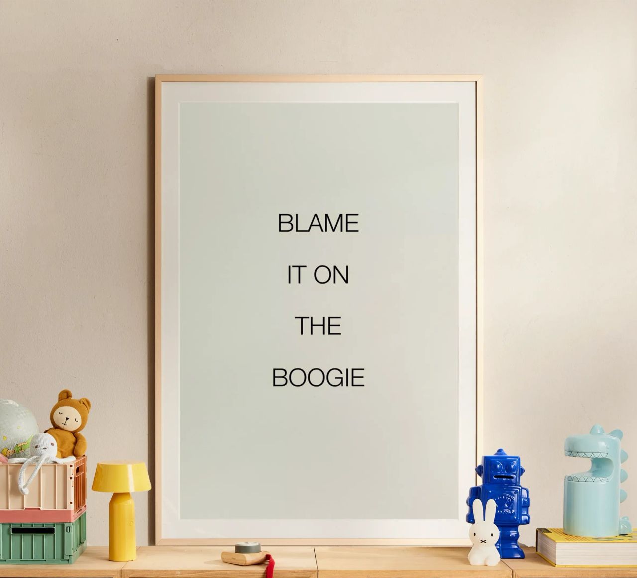 Blame It on the Boogie poster da Studio One