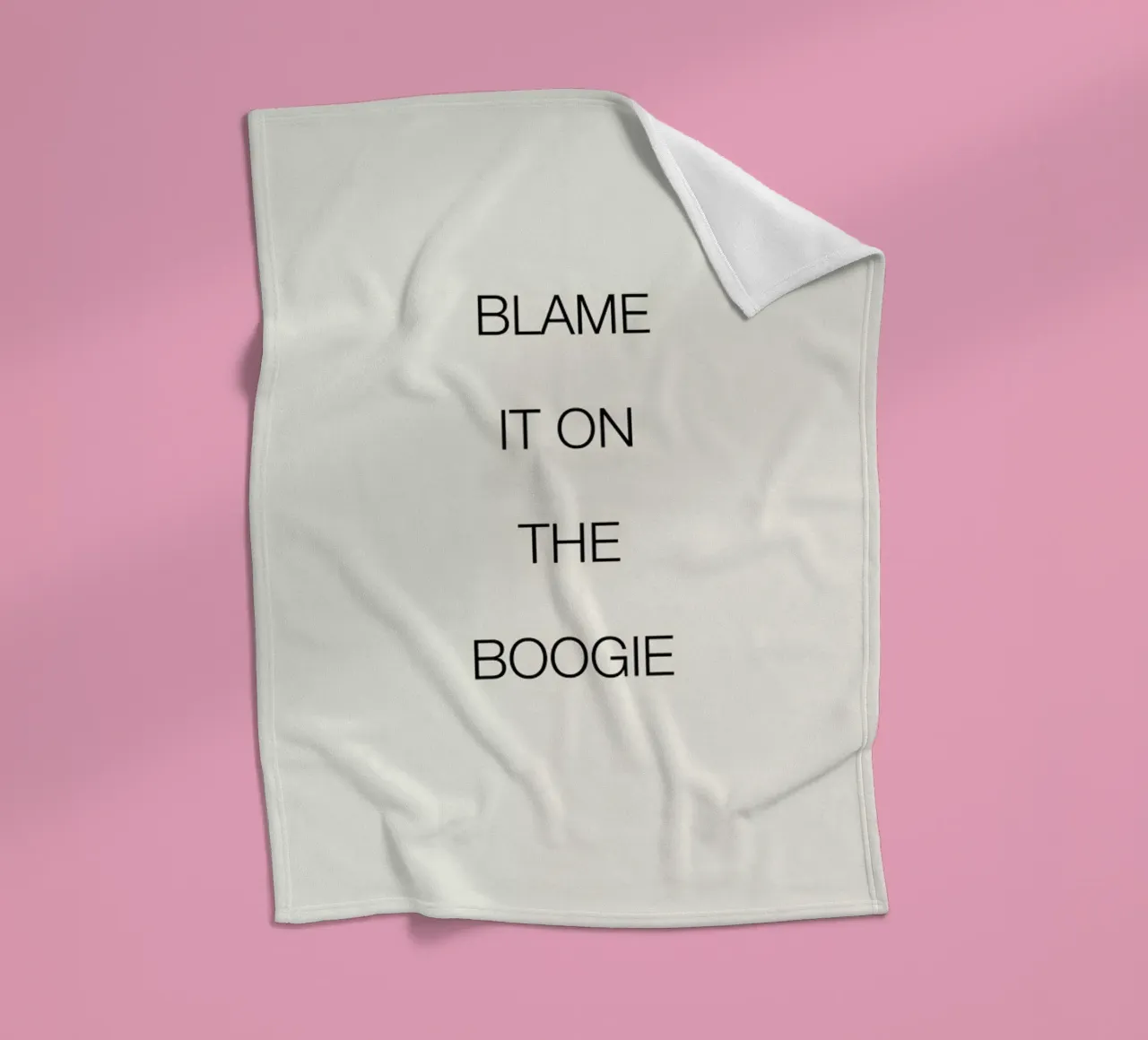 Blame It on the Boogie Fleecedecke von Studio One
