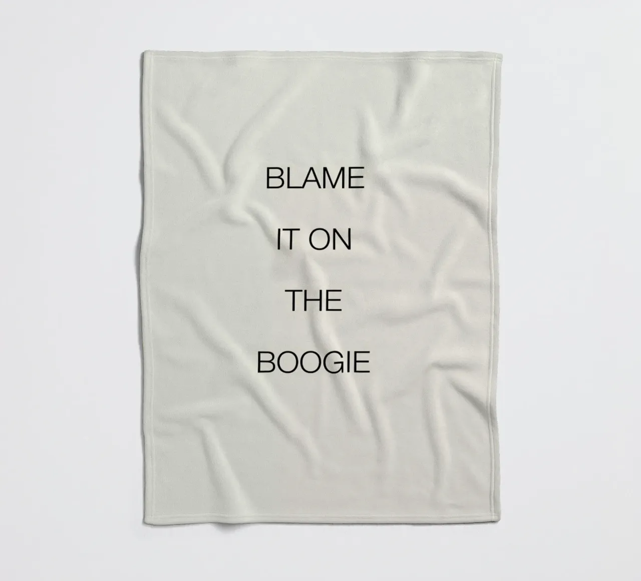 Blame It on the Boogie Fleecedecke von Studio One