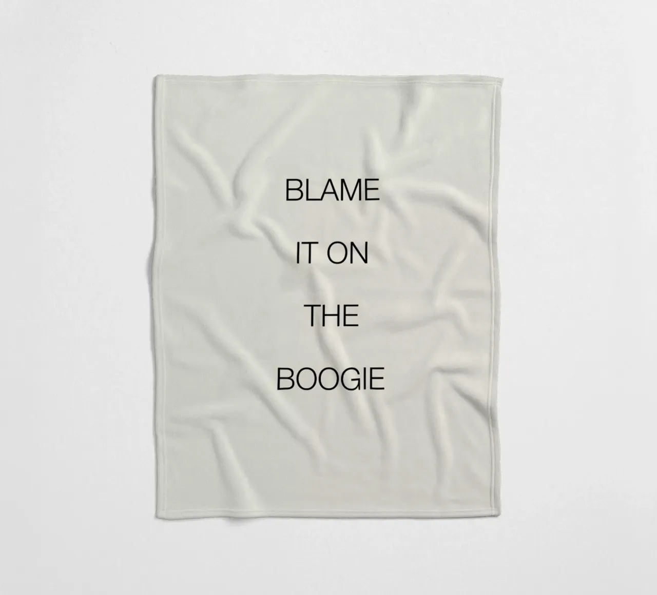 Blame It on the Boogie Fleecedecke von Studio One