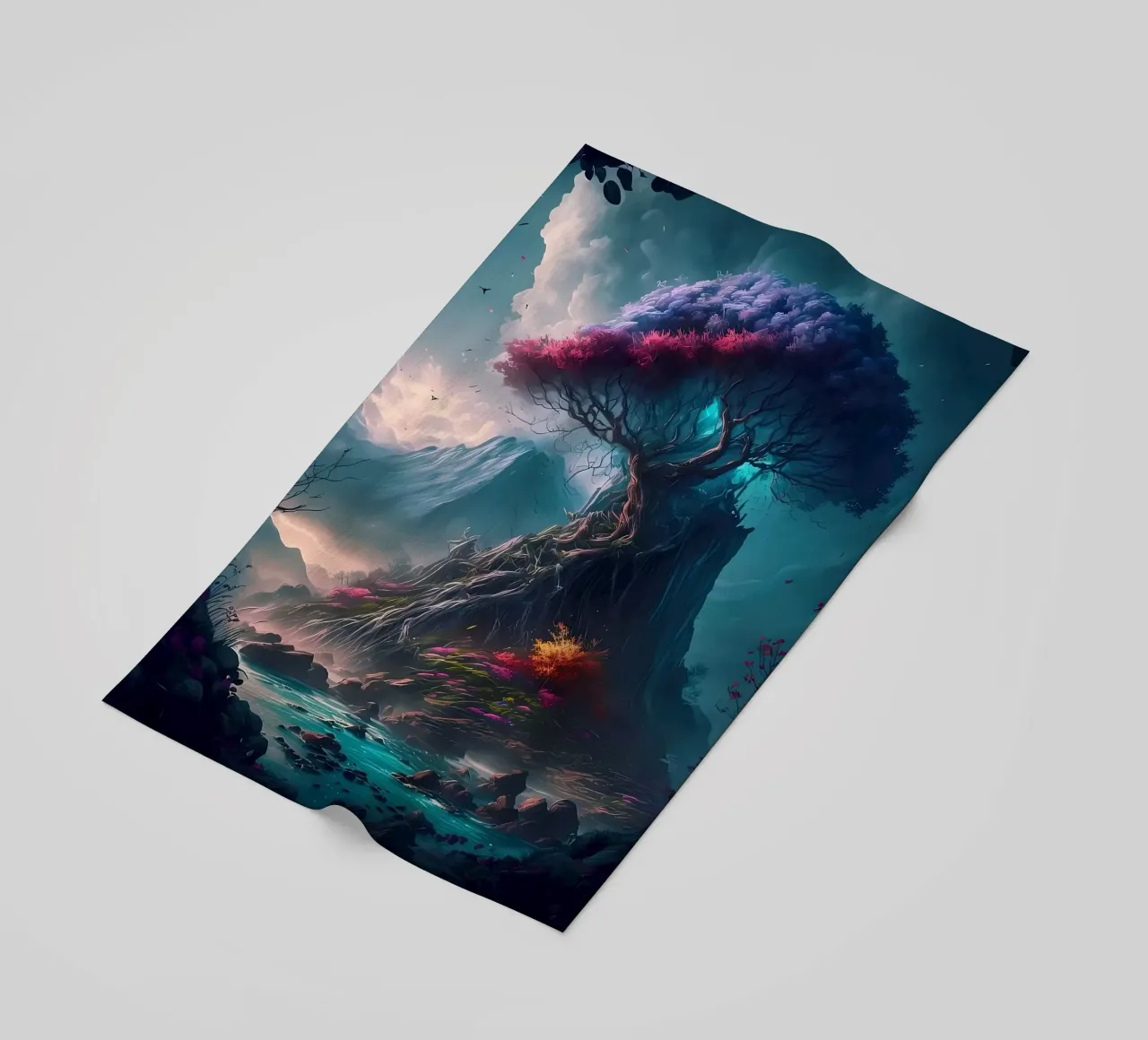 Paesaggio fantasy telo mare da Mikesell