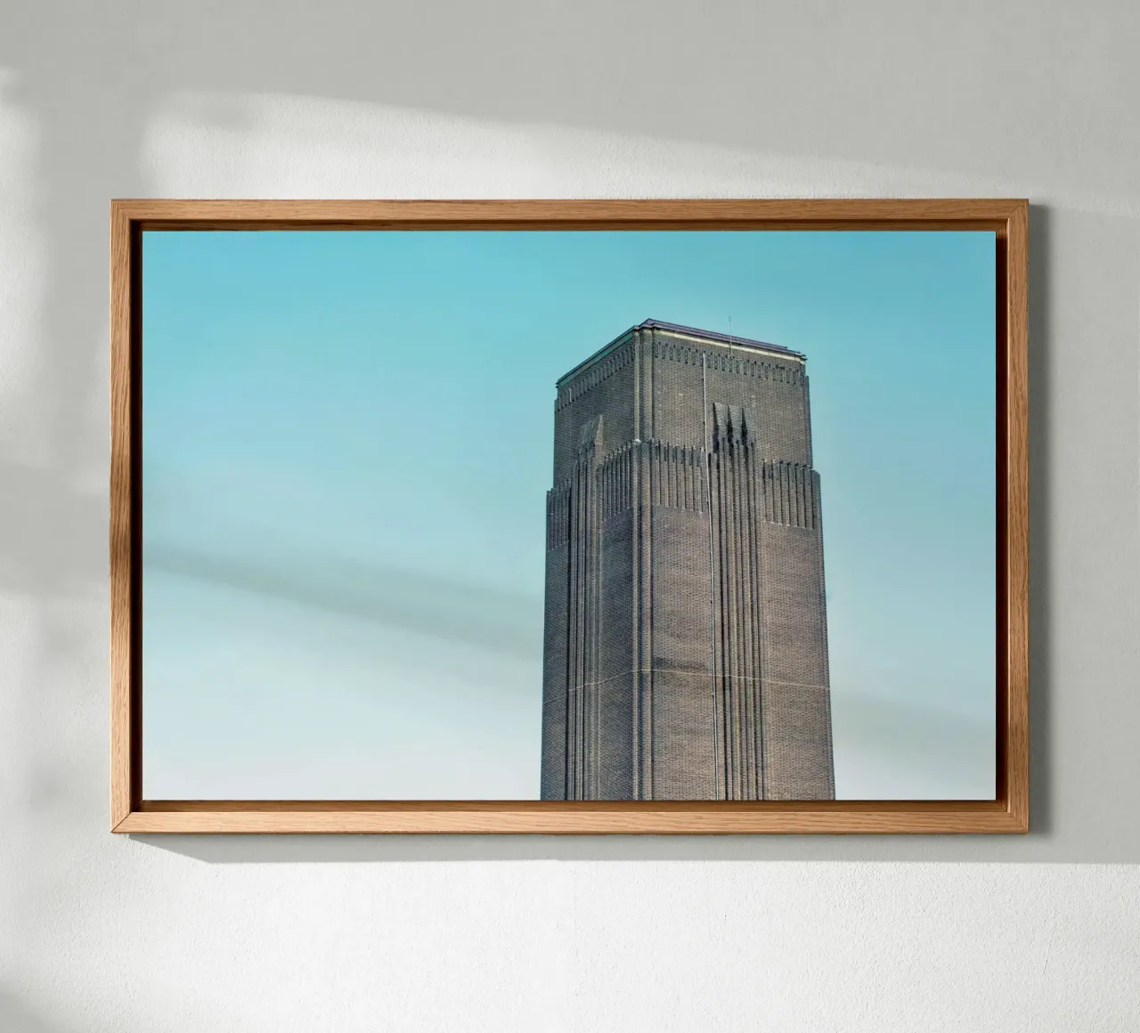Tate Modern 03 tela con Cornice a cassetta da Michael Belhadi
