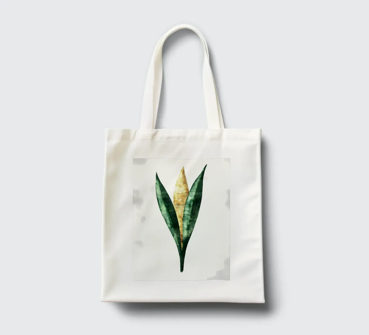 Golden Leaf Watercolor tote bag by Ginnery