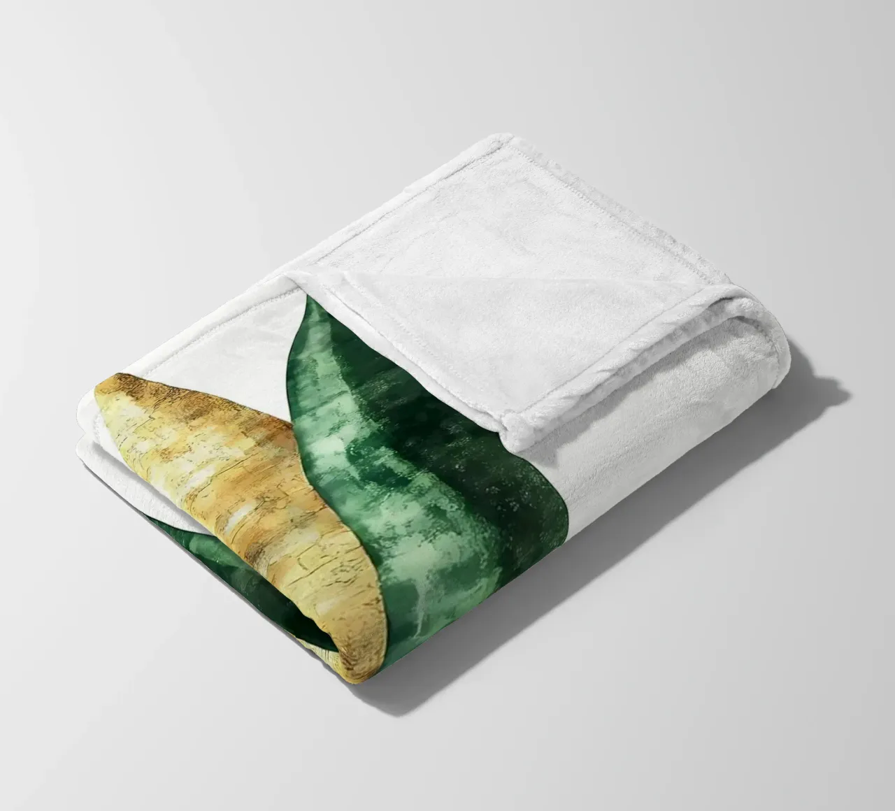Acquerello a foglia d'oro coperta in pile da Ginnery