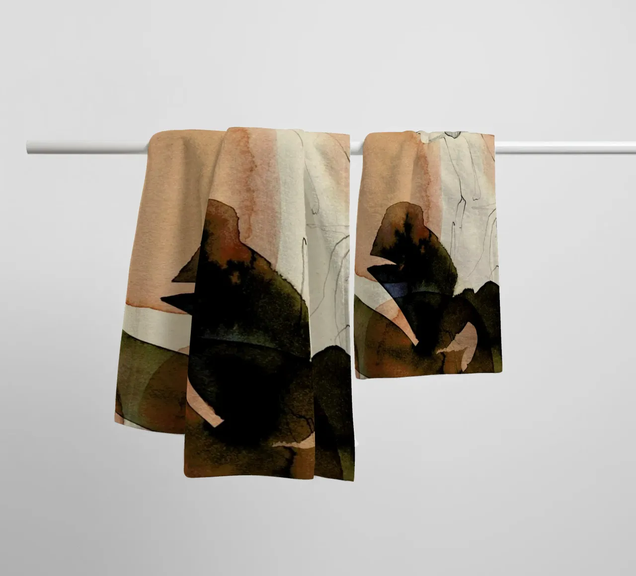 Mora towel by Ekaterina Koroleva