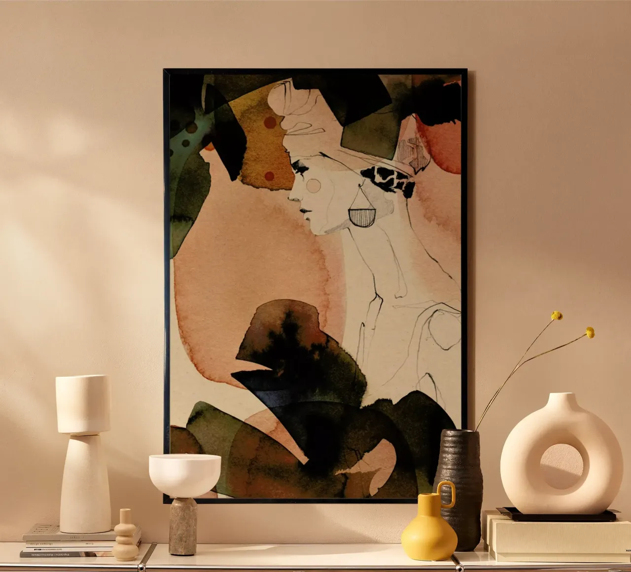 Mora poster con telaio in alluminio da Ekaterina Koroleva