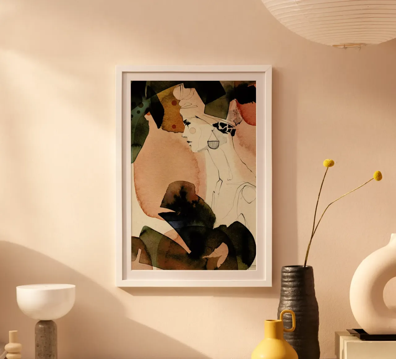 Mora poster con telaio in alluminio da Ekaterina Koroleva