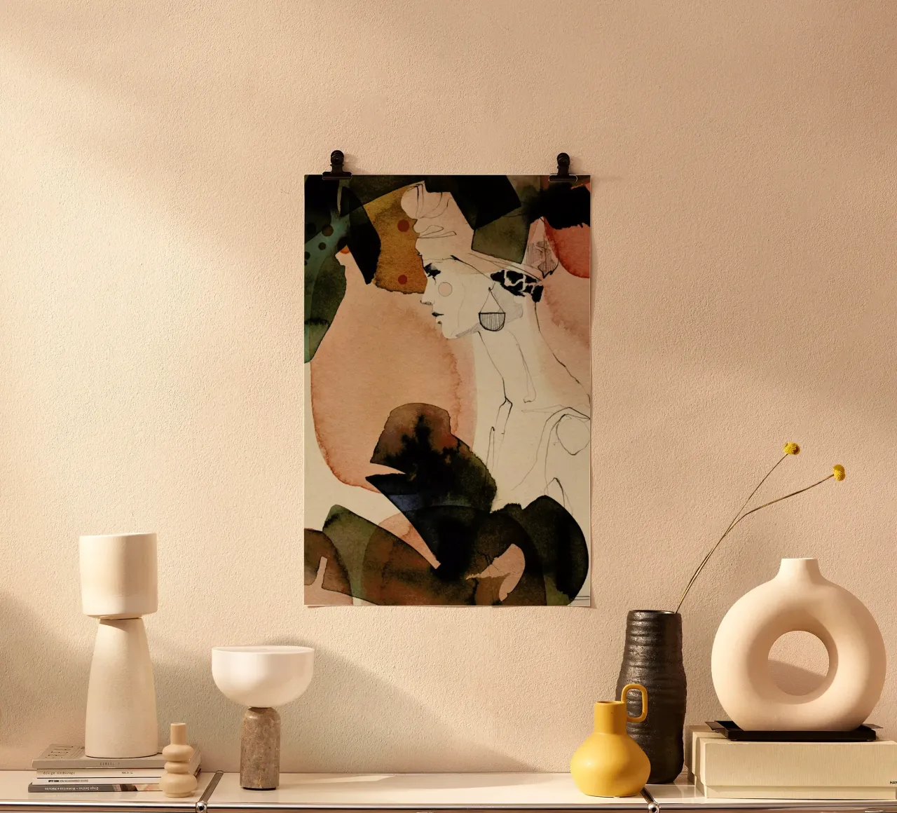 Mora poster con telaio in alluminio da Ekaterina Koroleva