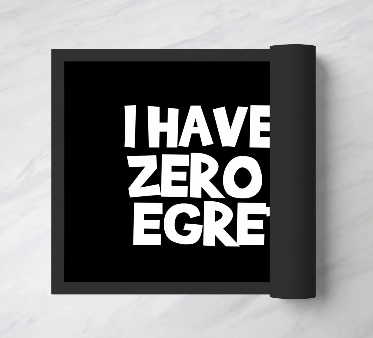 I have zero egrets zerbino da baobabprintstore