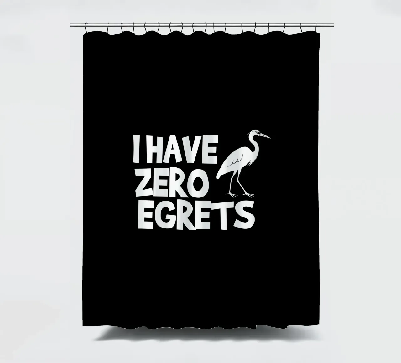 I have zero egrets tenda da doccia da baobabprintstore