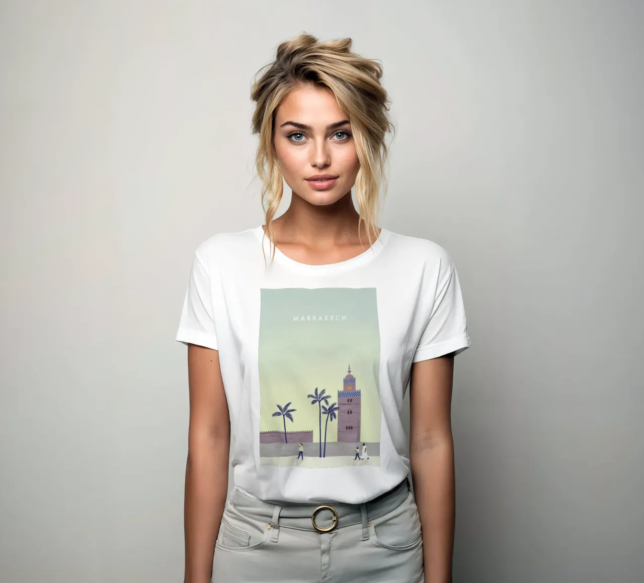 Marrakesh t-shirt da donna da Katinka Reinke