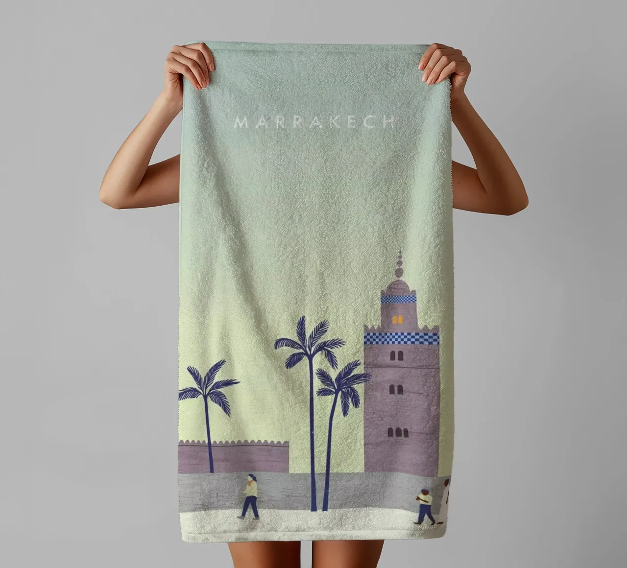 Marrakesh asciugamano da bagno da Katinka Reinke