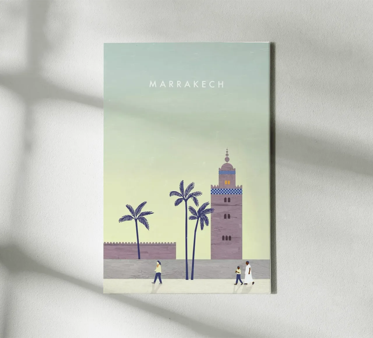 Marrakesh tela con Cornice a cassetta da Katinka Reinke