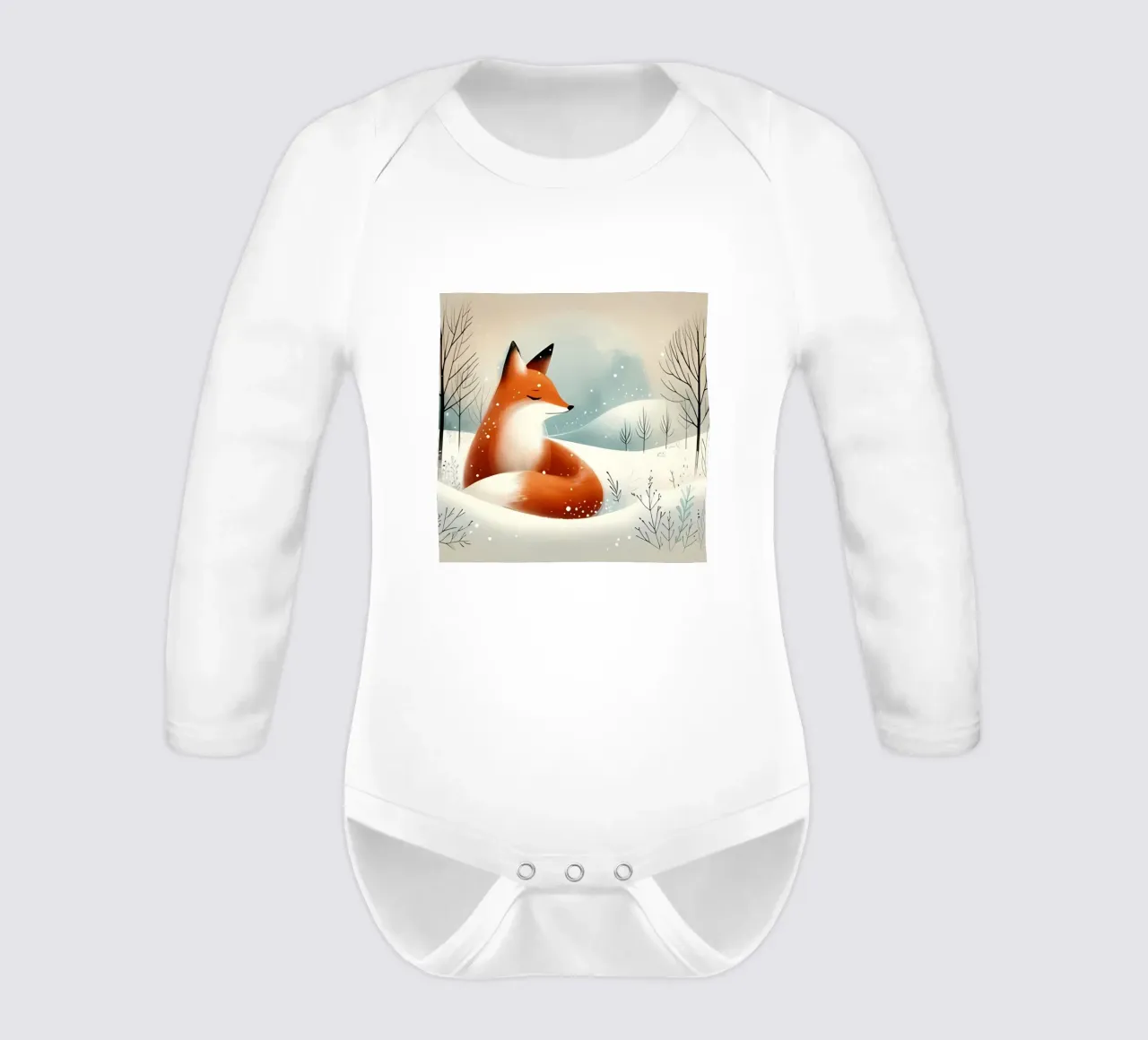 Minimalist Poster 168 long-sleeve baby romper by Kadynce