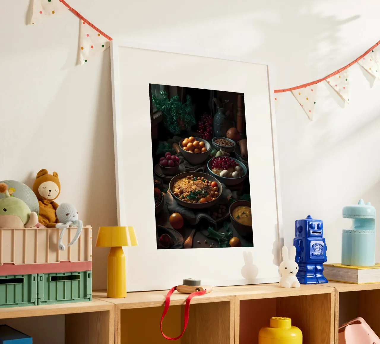 Hierbas y especias poster de Mikesell