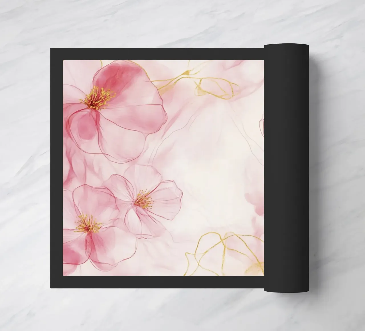 Nuvole eteree di fiori rosa zerbino da Modern Muse