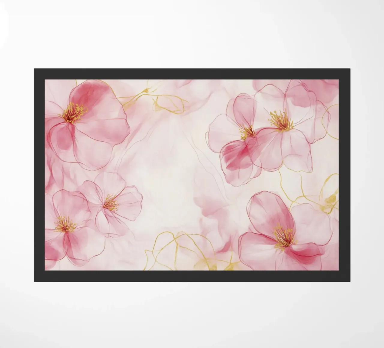 Nuvole eteree di fiori rosa zerbino da Modern Muse