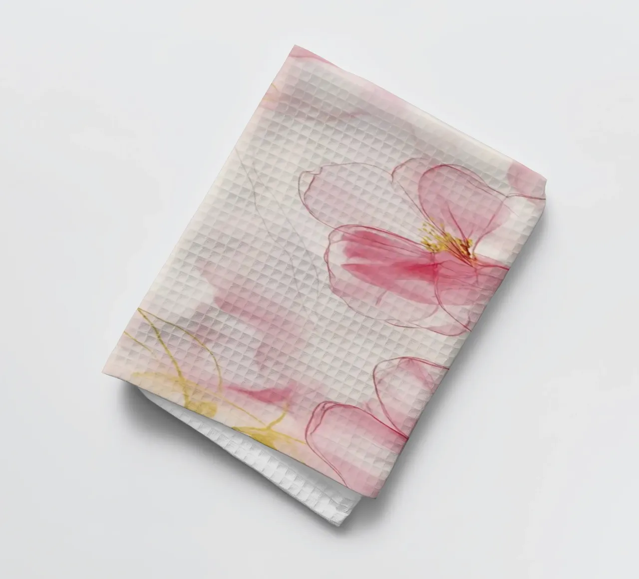Nuvole eteree di fiori rosa canovaccio da cucina da Modern Muse