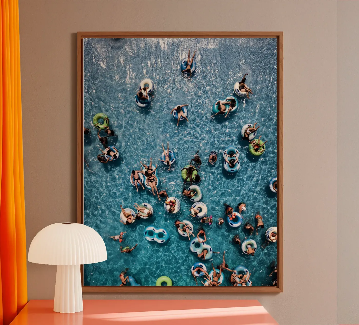 Pool Party forex plate by Framative