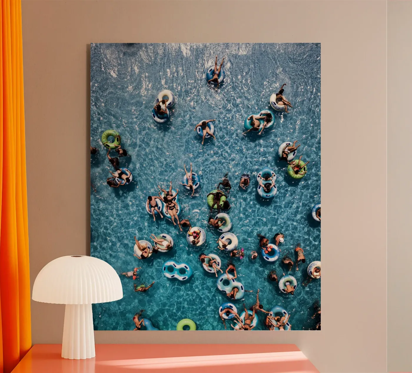 Pool Party forex plate by Framative