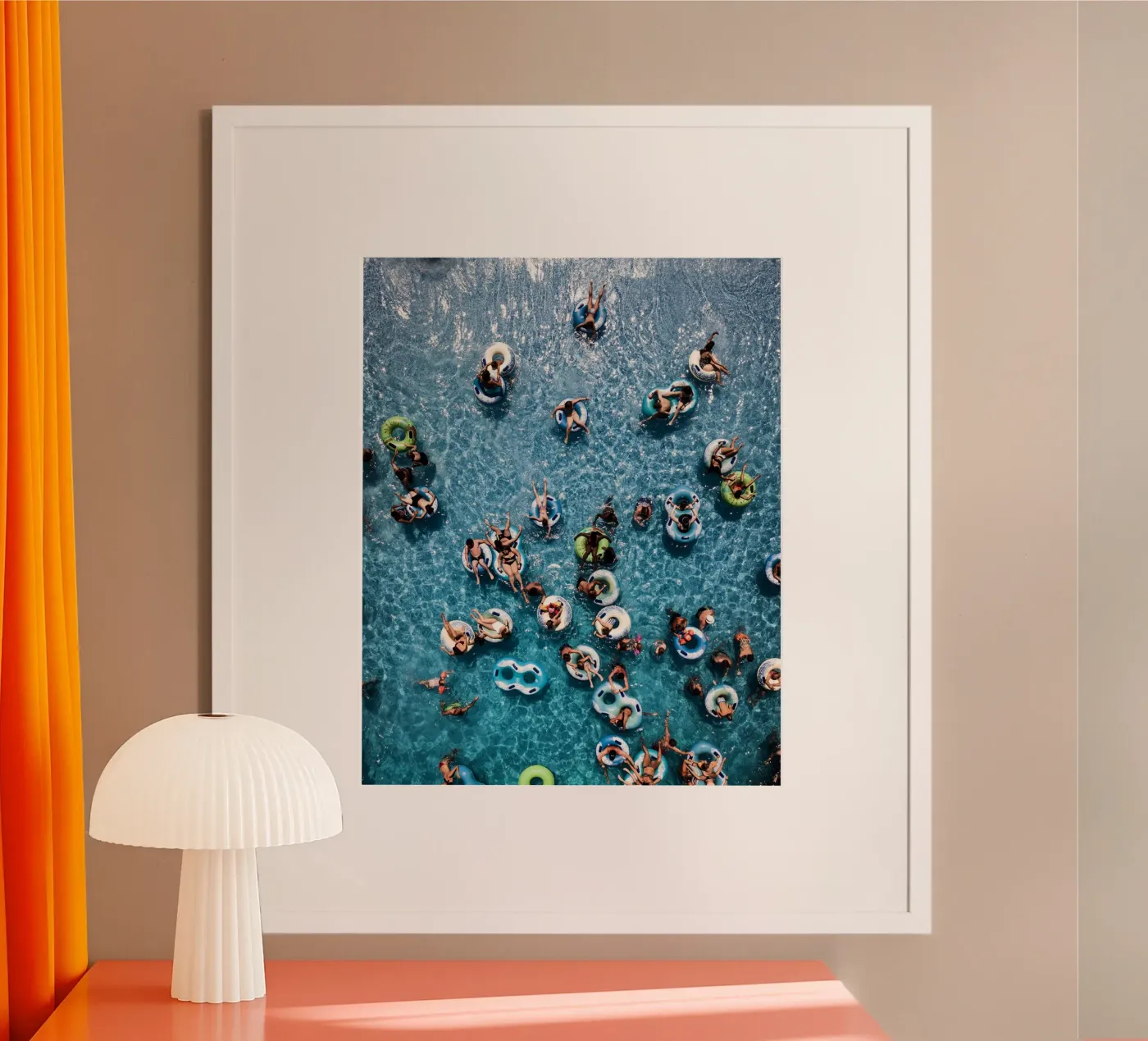 Pool Party poster van Framative