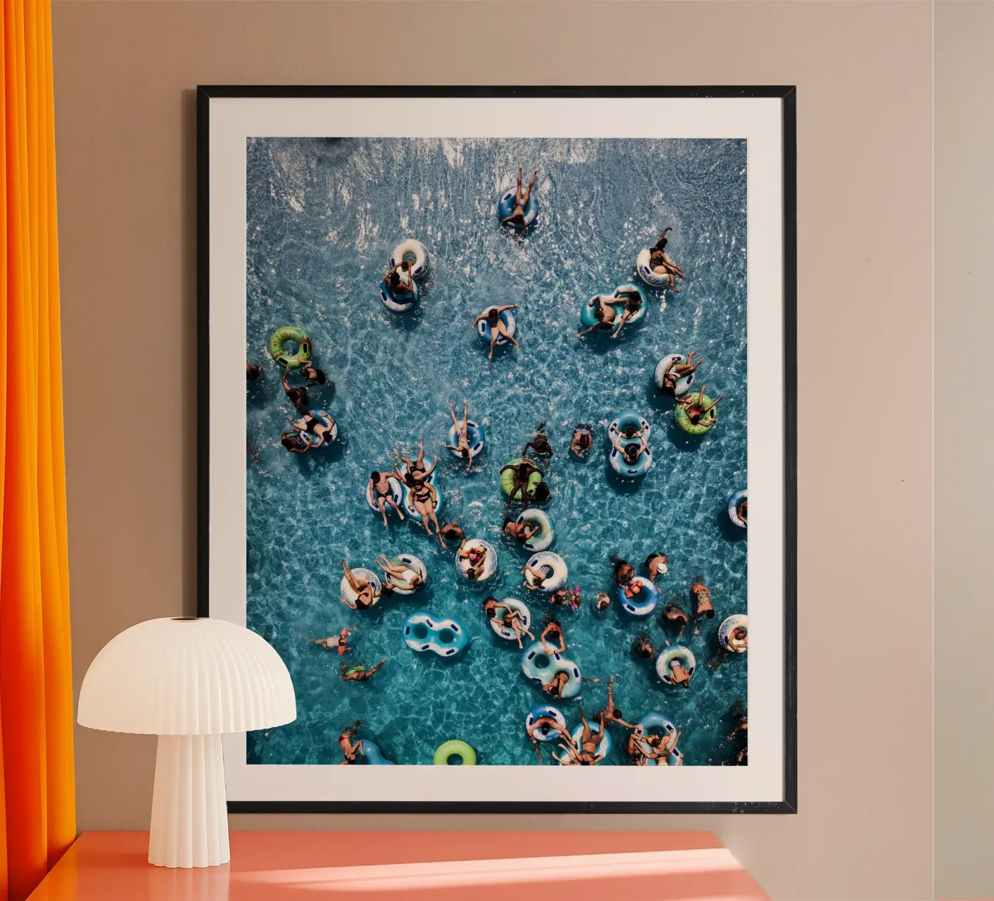 Pool Party poster van Framative