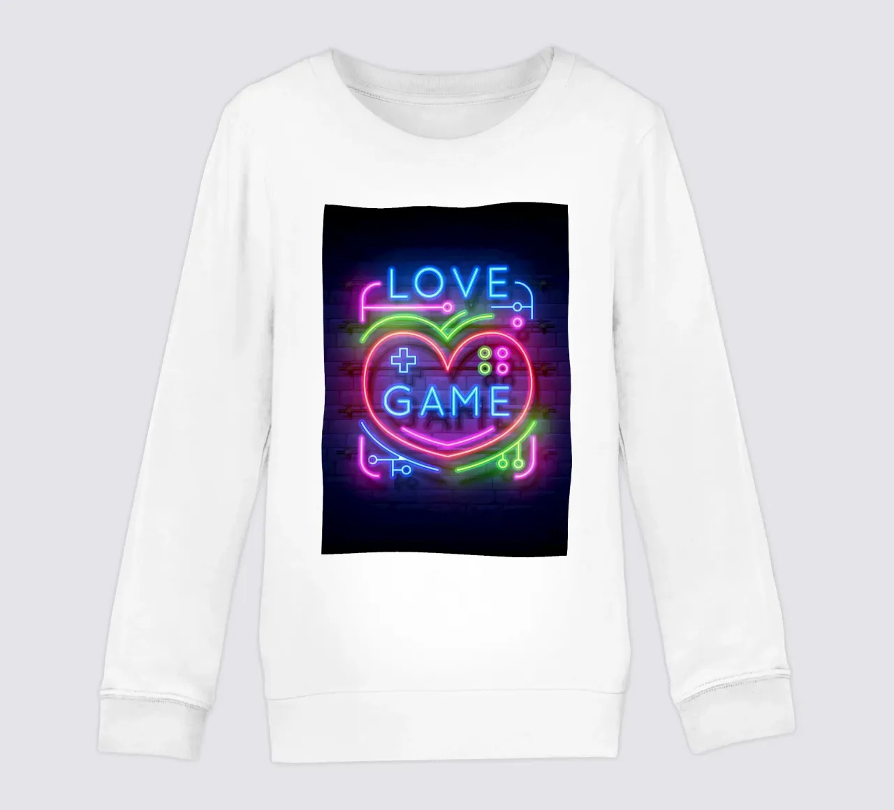 Love Game Neón sudadera para niño de Delaplane