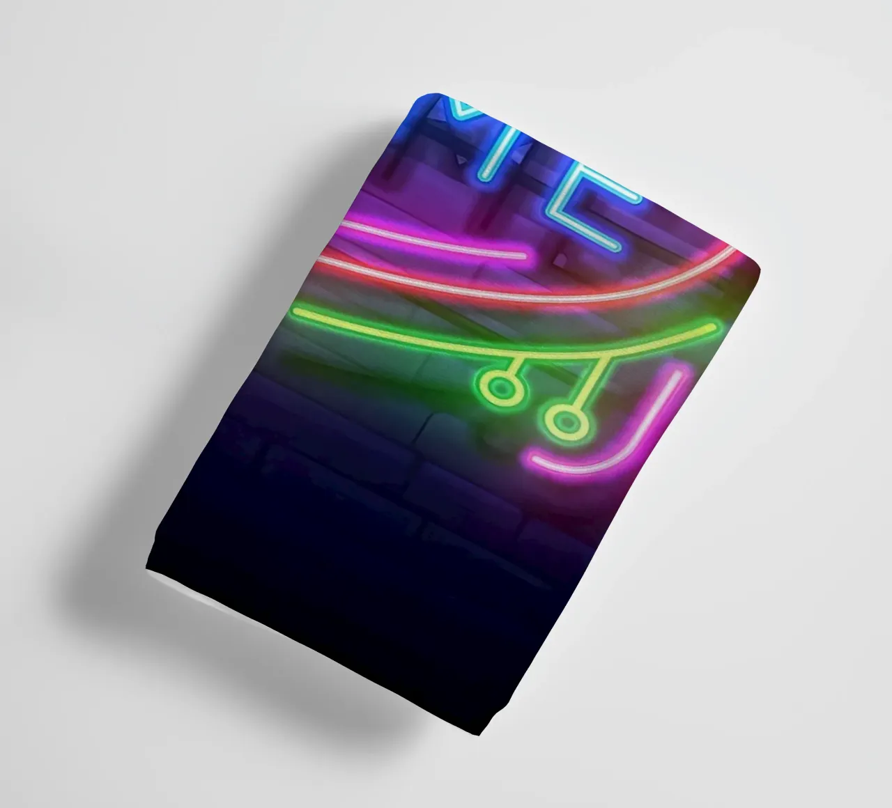 Gioco d'amore al neon asciugamano da bagno da Delaplane