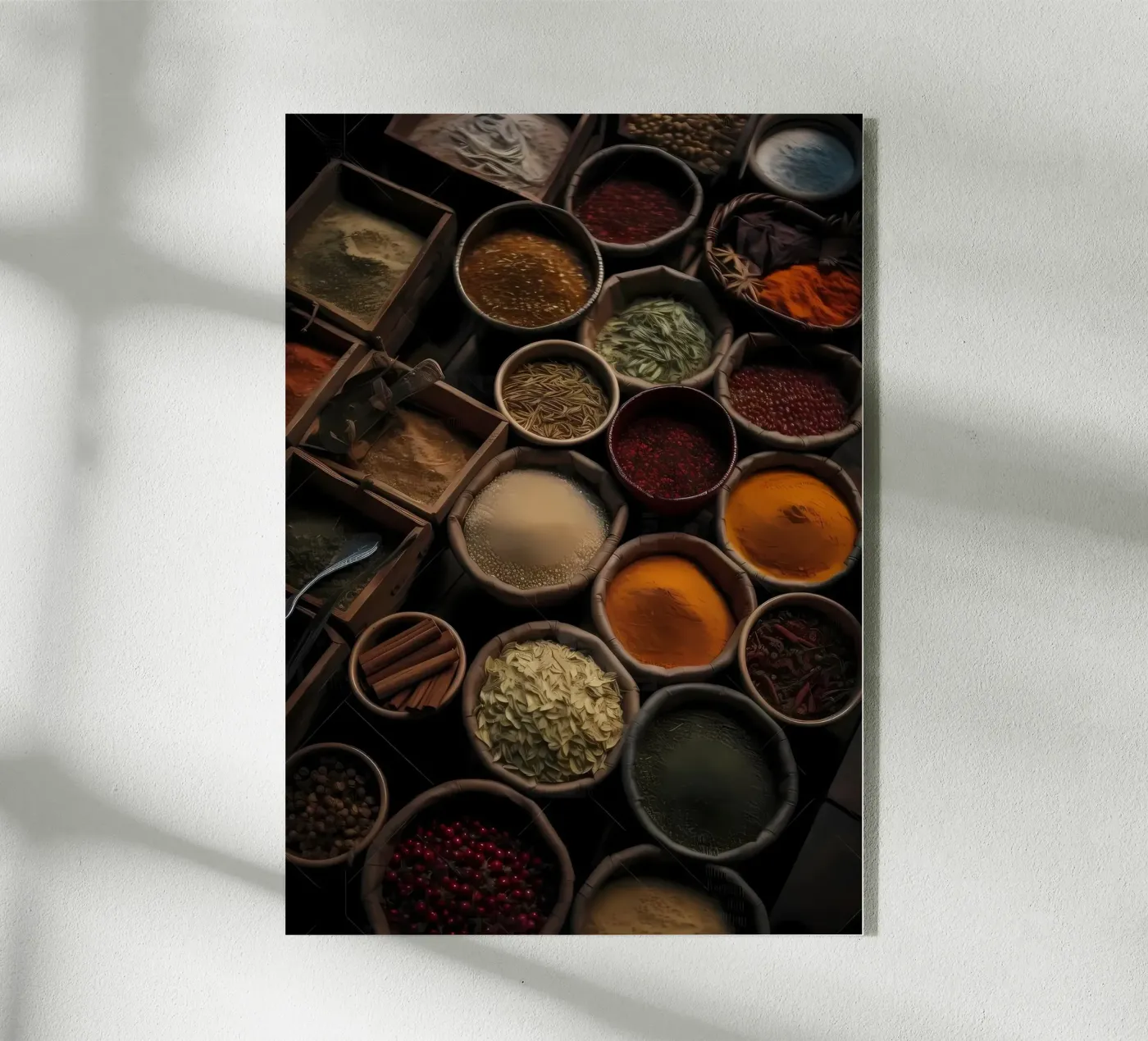 Herbs and Spices acryl van Mikesell