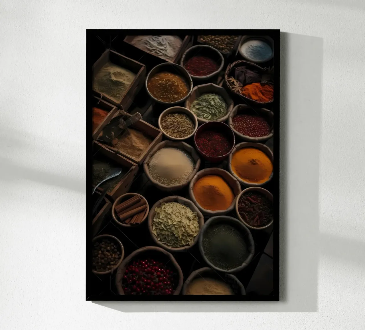 Erbe e spezie poster da Mikesell