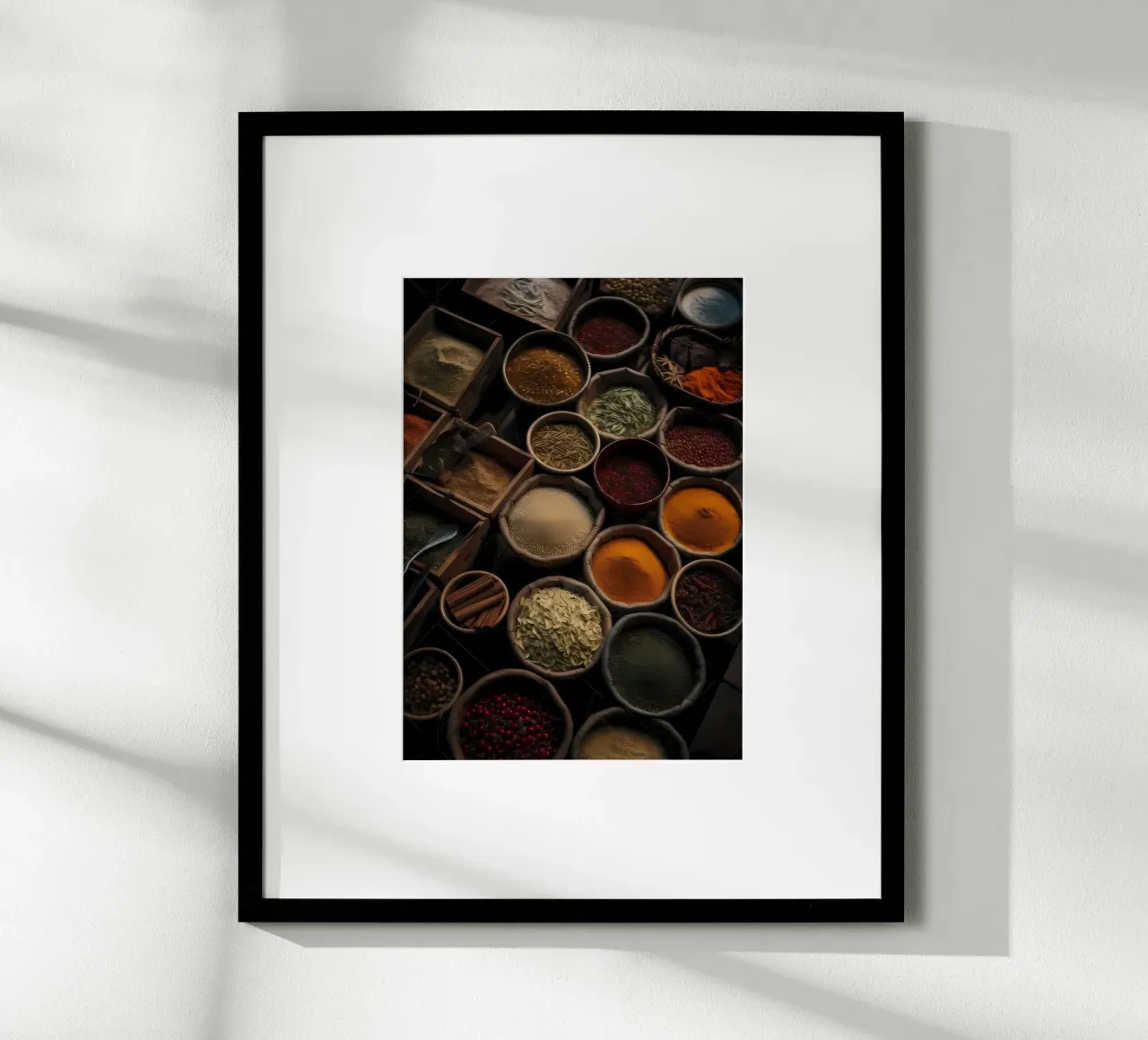 Hierbas y especias poster de Mikesell