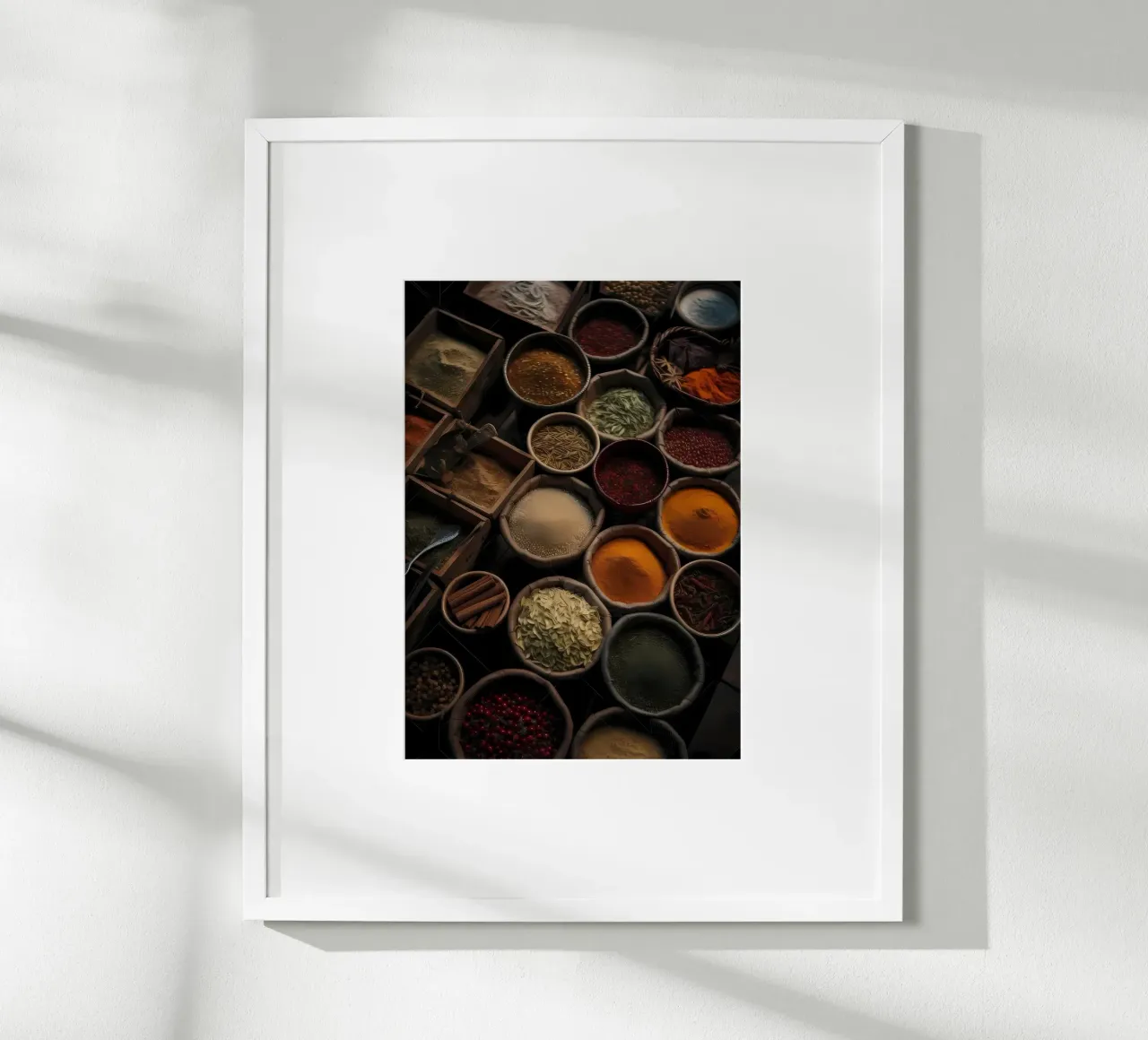 Hierbas y especias poster de Mikesell
