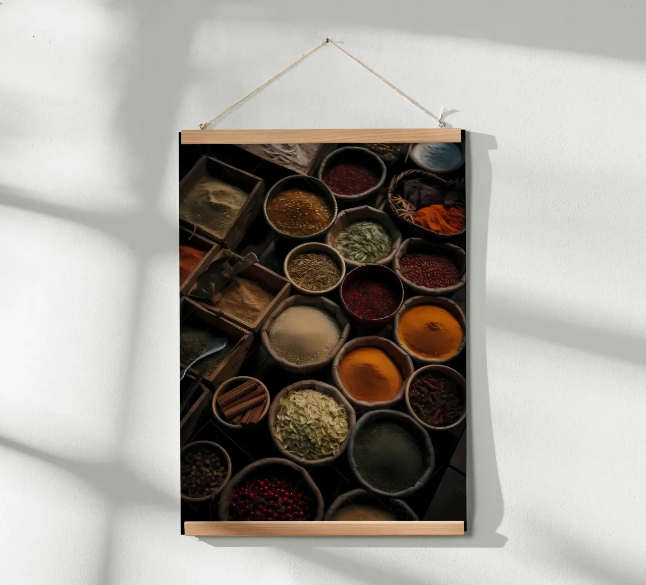 Erbe e spezie poster da Mikesell