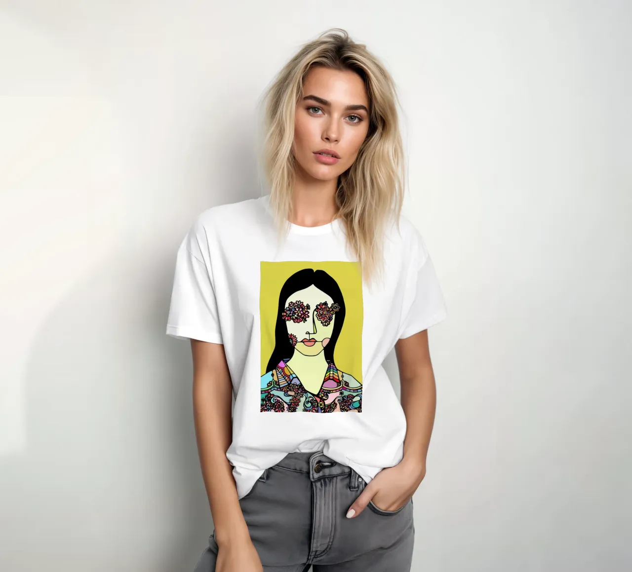 I See Flowers t-shirt by Ninhol