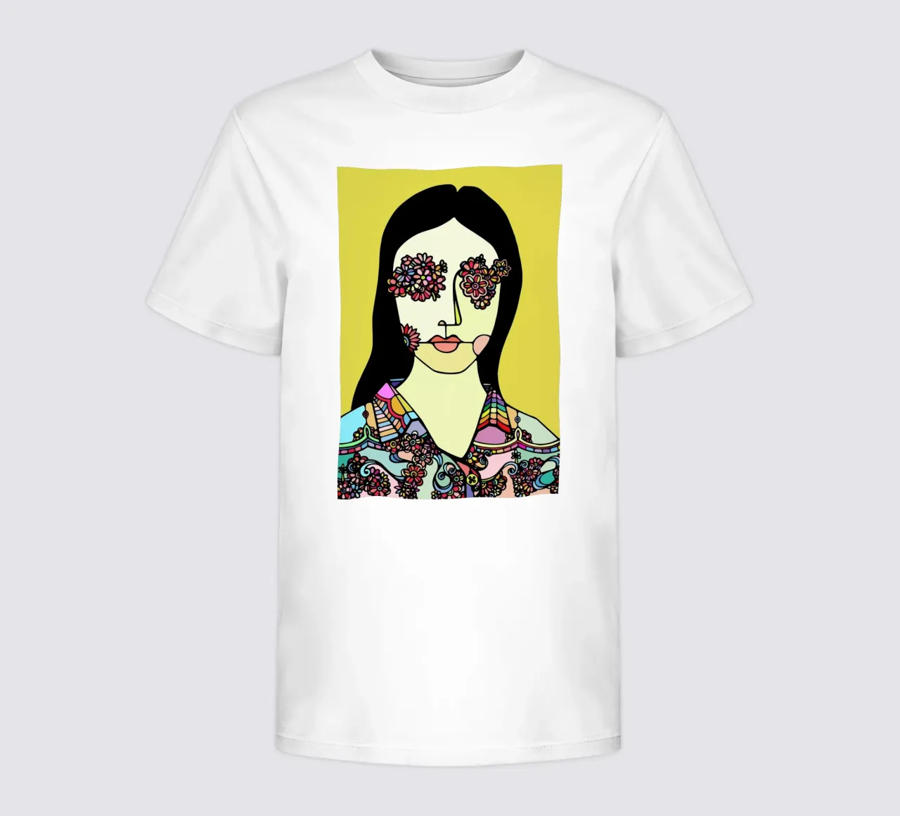 I See Flowers kids t-shirt by Ninhol