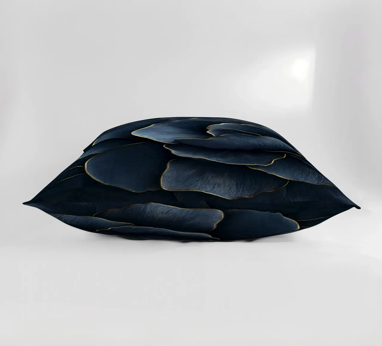 Petali di mezzanotte cuscino da Modern Muse