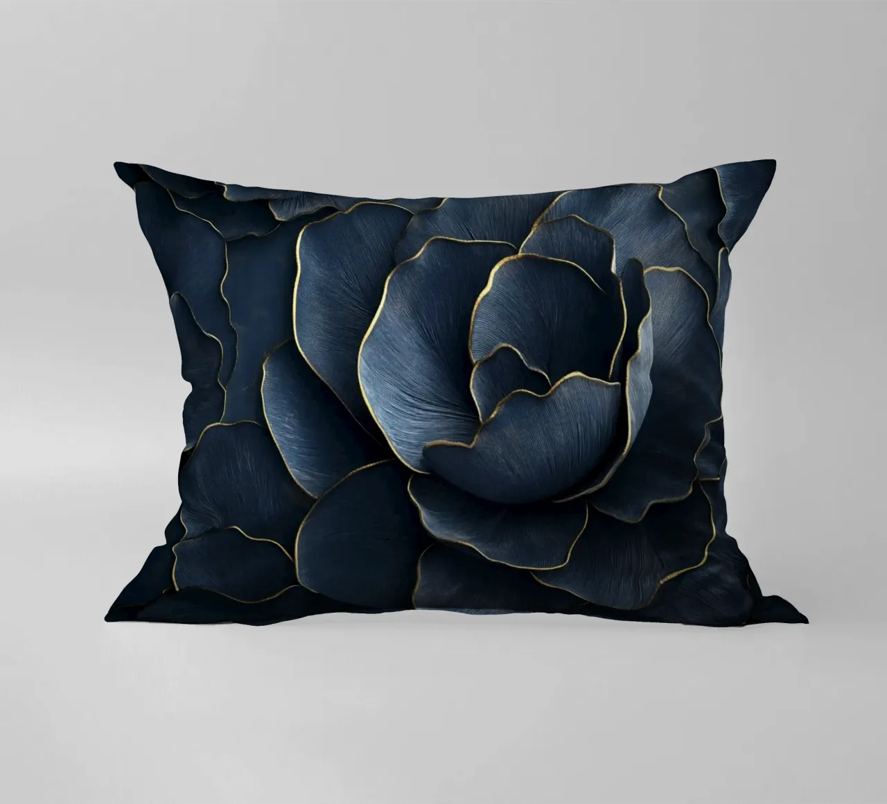 Petali di mezzanotte cuscino da Modern Muse