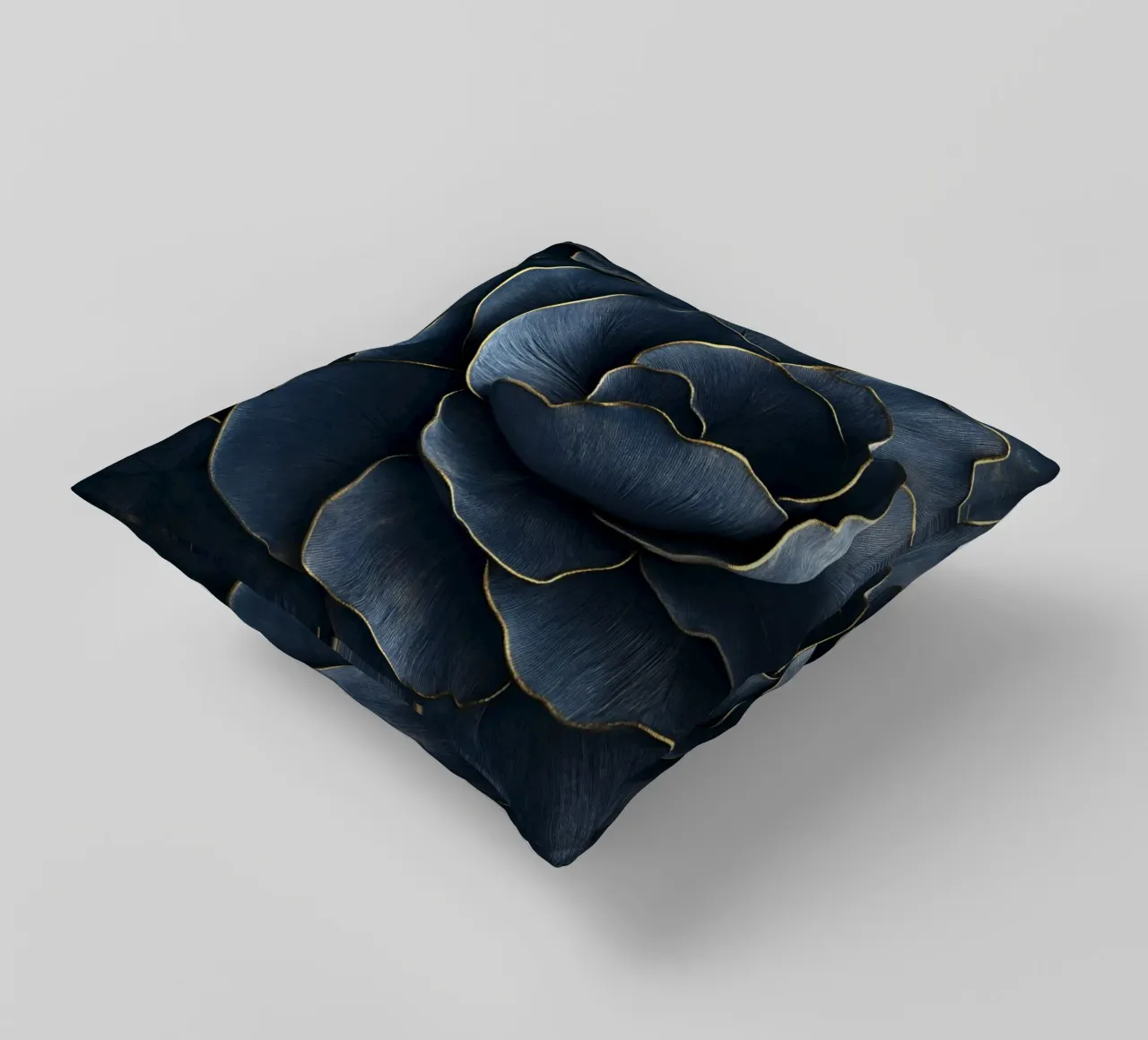 Petali di mezzanotte cuscino da Modern Muse