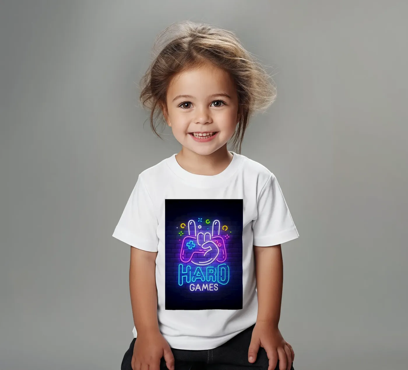 Poster kinder t-shirt van Delaplane