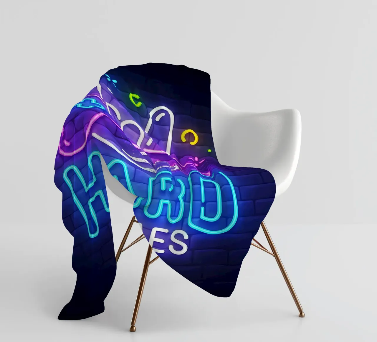 Poster fleecedeken van Delaplane