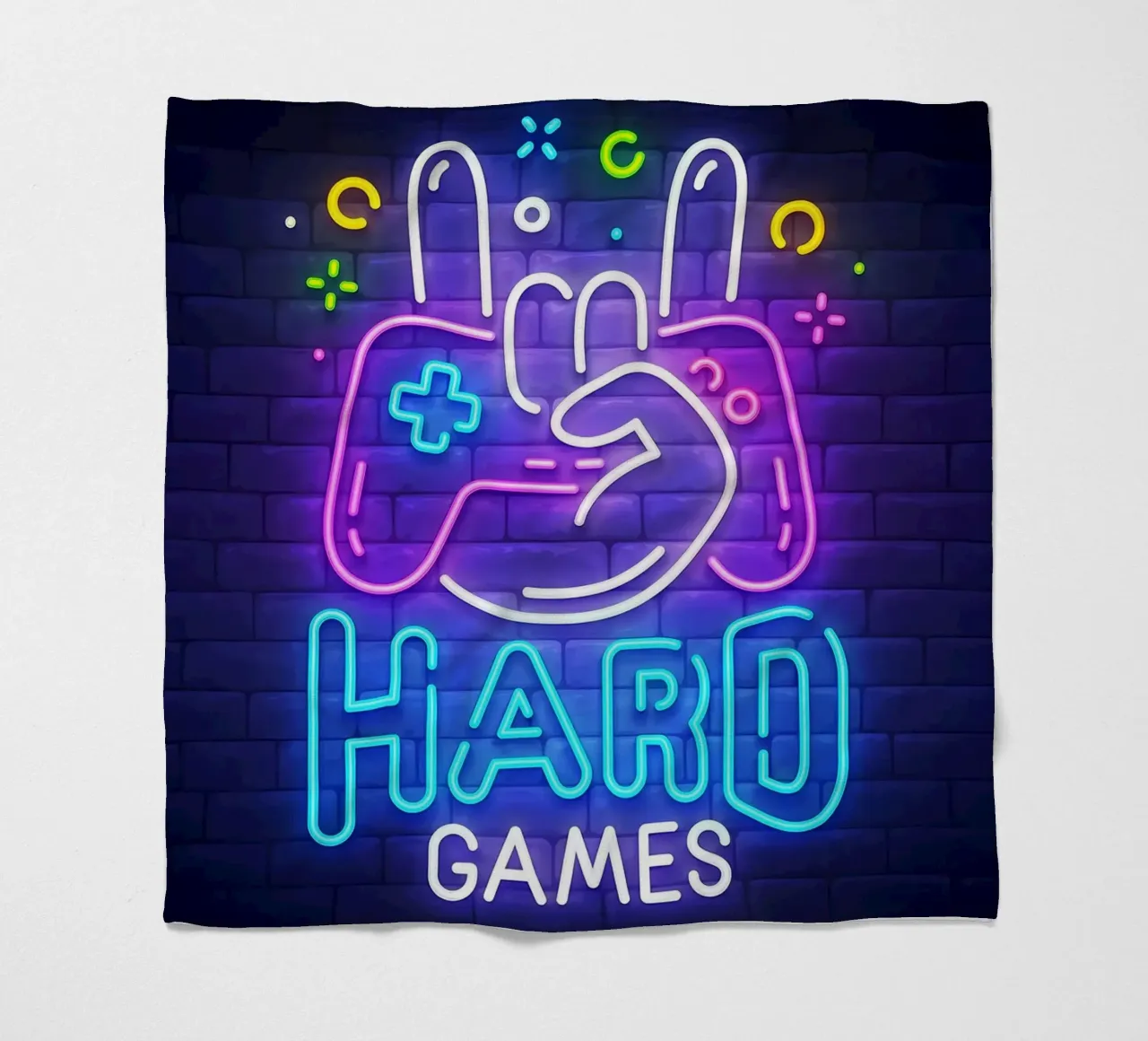 Poster fleecedeken van Delaplane