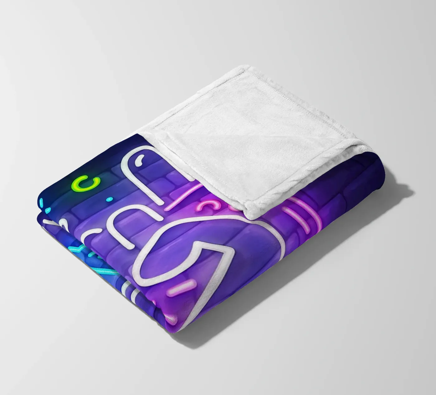 Poster fleece blanket by Delaplane