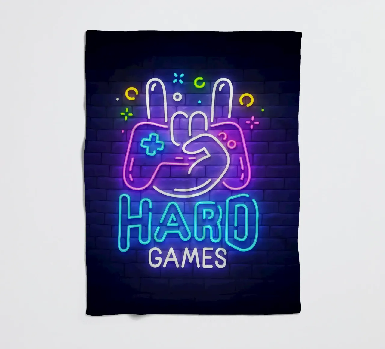 Poster fleecedeken van Delaplane