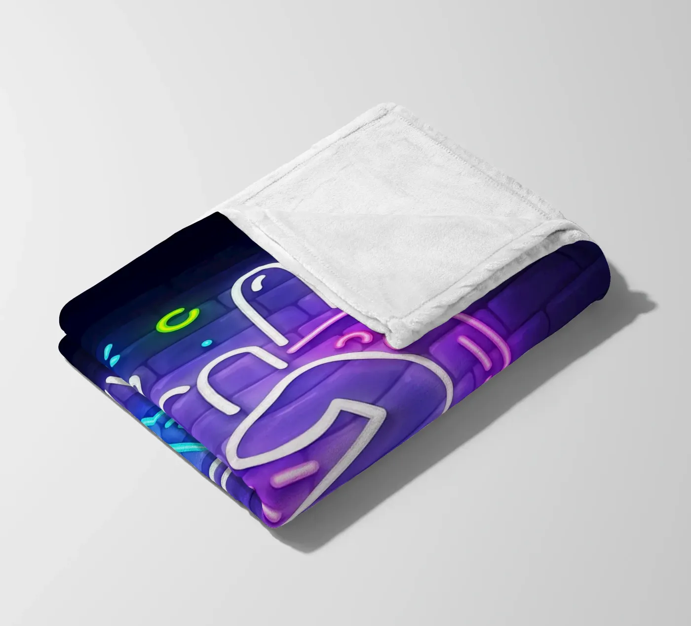 Poster fleece blanket by Delaplane