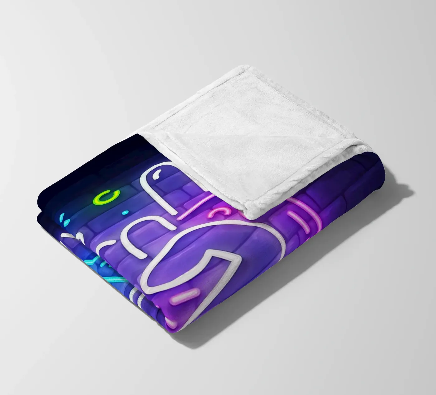 Poster fleece blanket by Delaplane