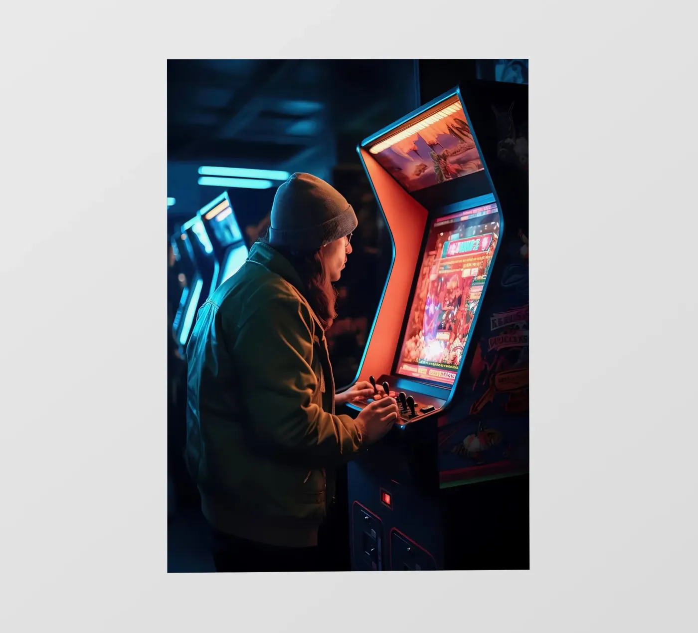 Poster pellicola backlit da Mikesell