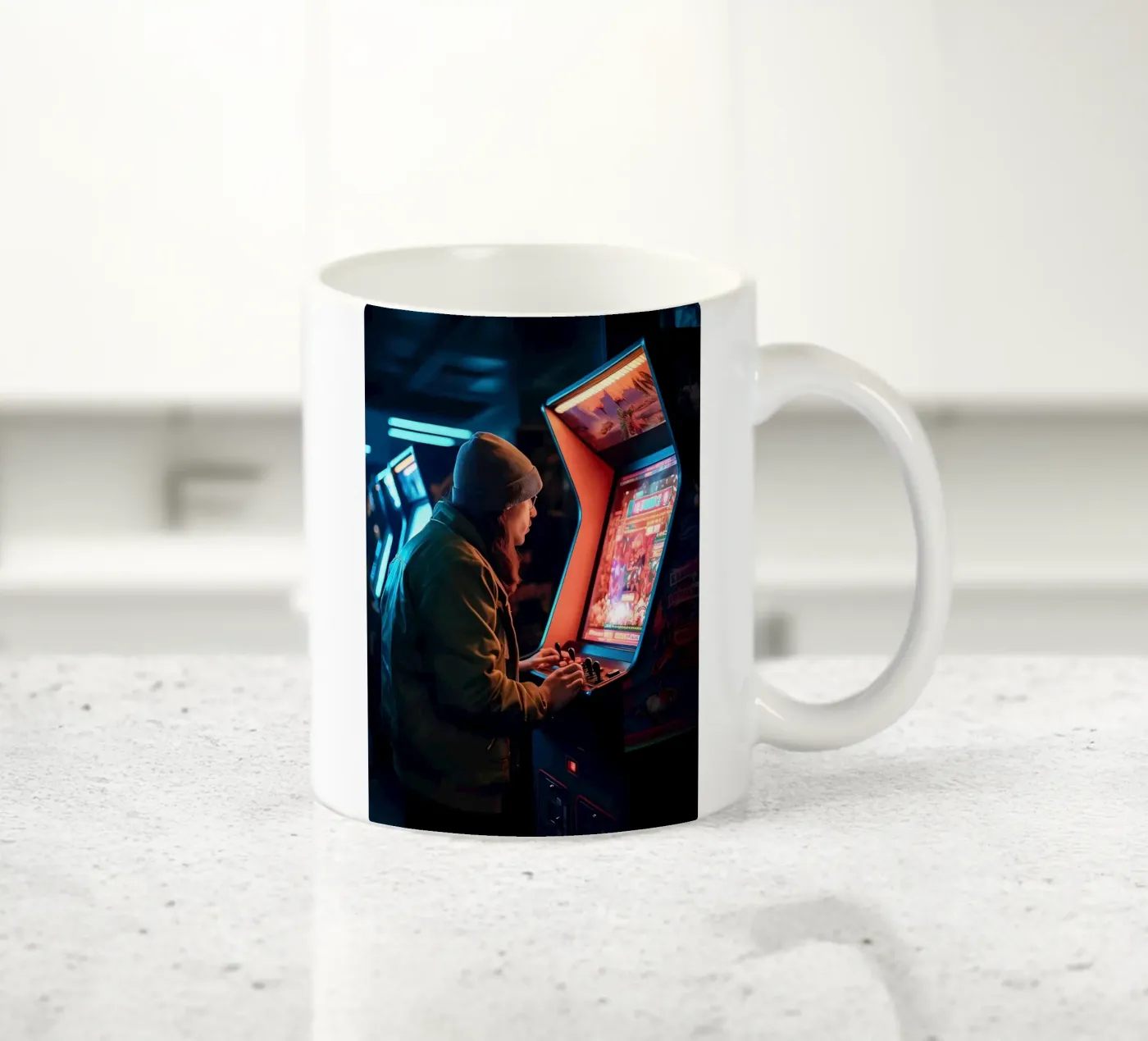 Poster tazza in ceramica da Mikesell