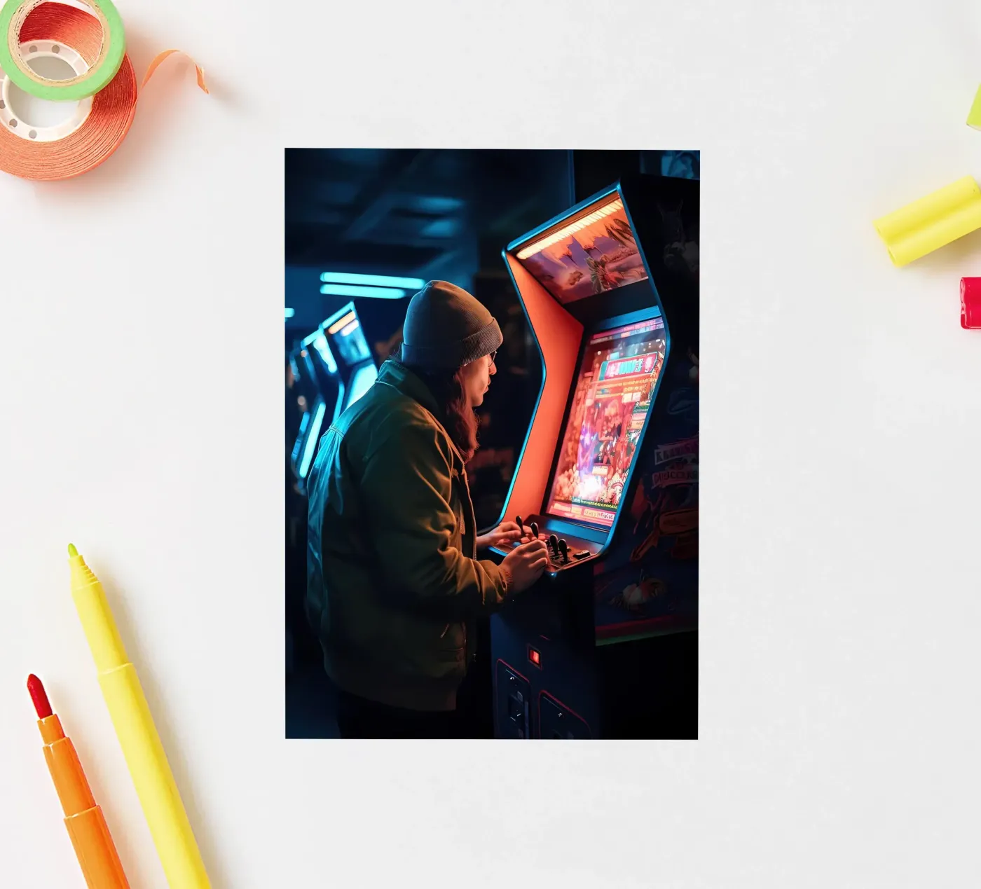 Poster sticker by Mikesell