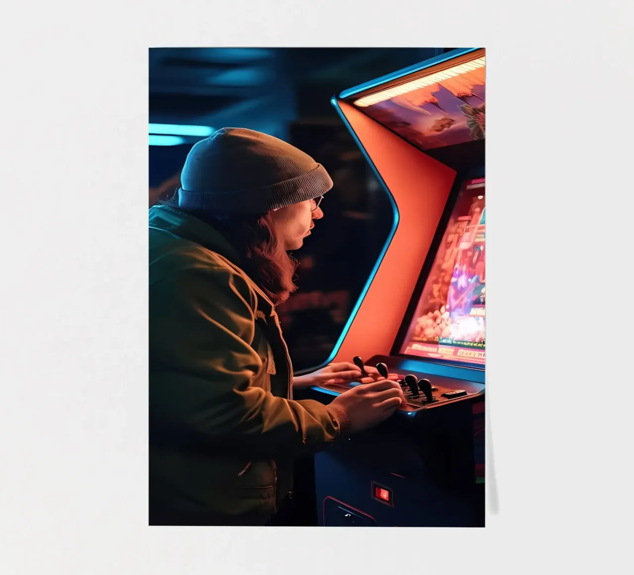 Poster sticker sheet by Mikesell