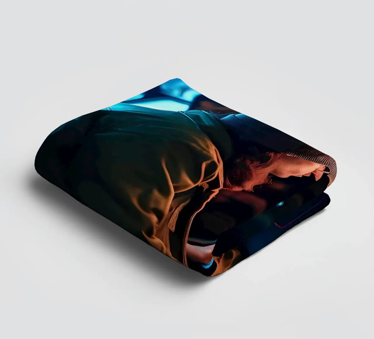 Poster badhanddoek van Mikesell